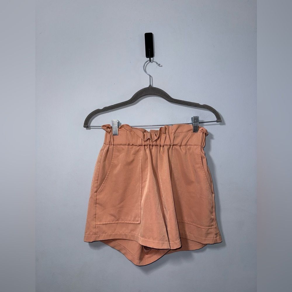 Windsor women's high-waisted pull on paperbag-style shorts small EUC